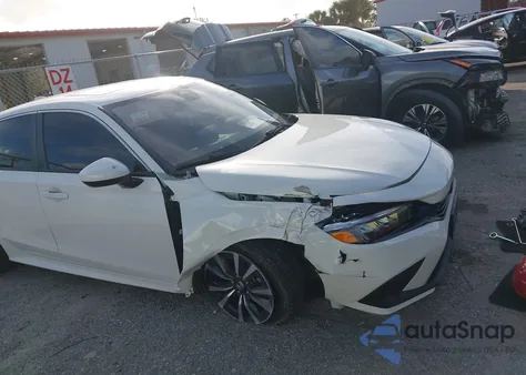 2024 Honda Civic Ex из США, поврежденный, VIN 2HGFE1F74RH327792